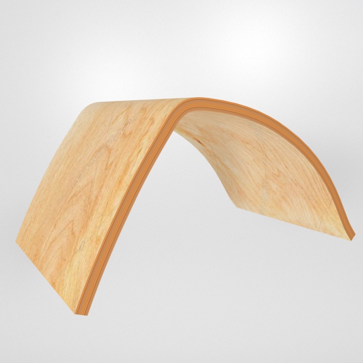 деталь из гнутоклееного шпона